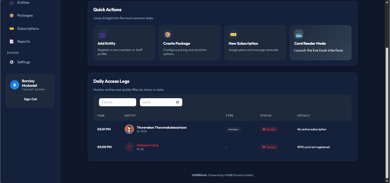 Access Logs